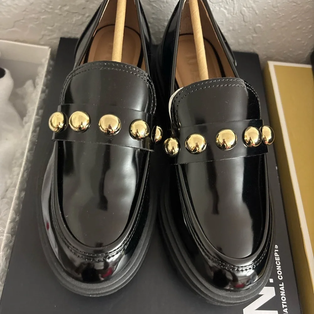 INC International Concepts Women's Brea Lug Sole Loafers - Picture 2 of 10